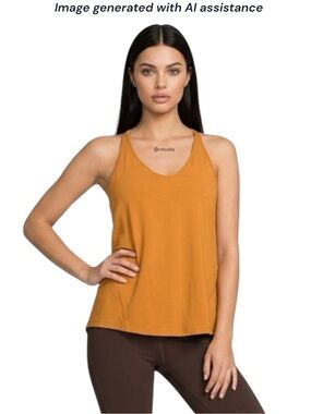 Lululemon size 4 Modal Silk Yoga Tank Top